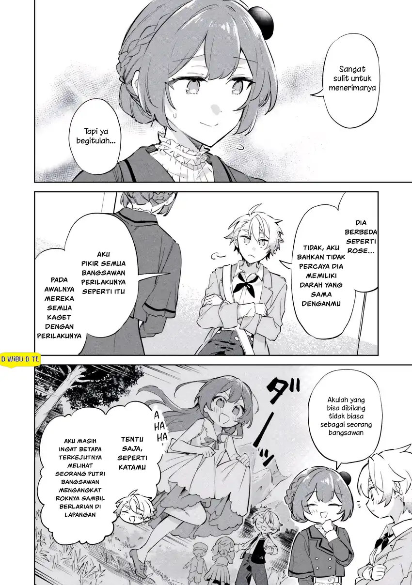 Kodomo Atsukai Shinaide Kudasai!: Youjoka Shichatta Kanpeki Shukujo wa, Kishi Danchou ni Amayakasareru chapter 8 halaman 22