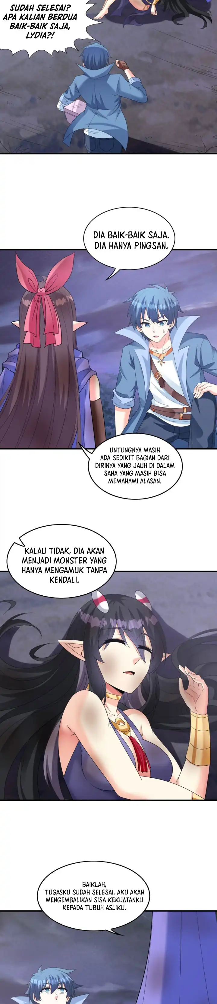 My Harem Is Entirely Female Demon Villains chapter 80 halaman 17