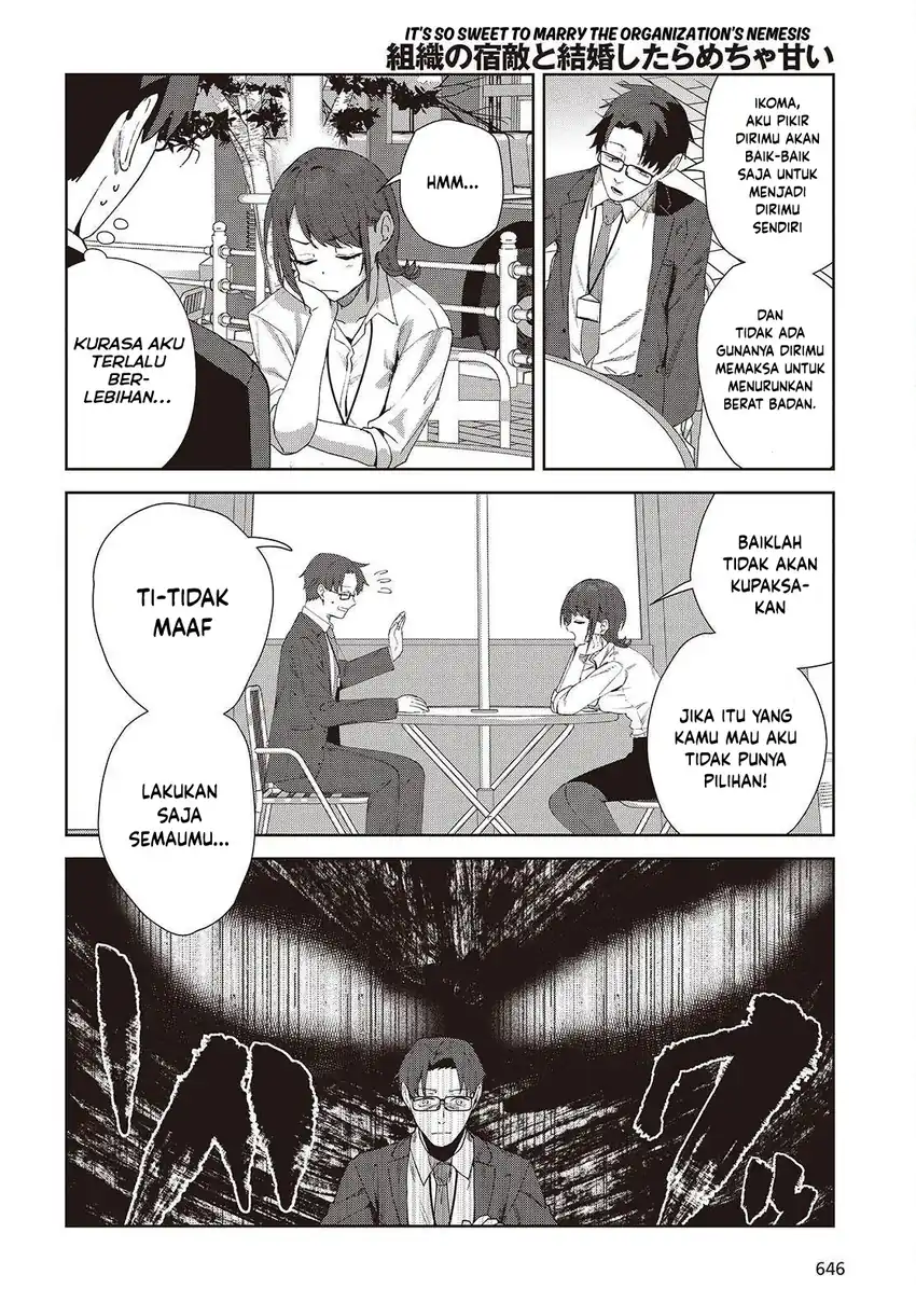 Soshiki no Shukuteki to Kekkon Shitara Mecha Amai chapter 8 halaman 20