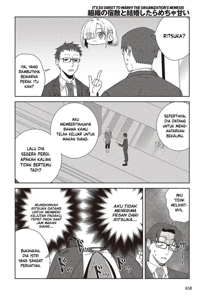 Soshiki no Shukuteki to Kekkon Shitara Mecha Amai chapter 8 halaman 32