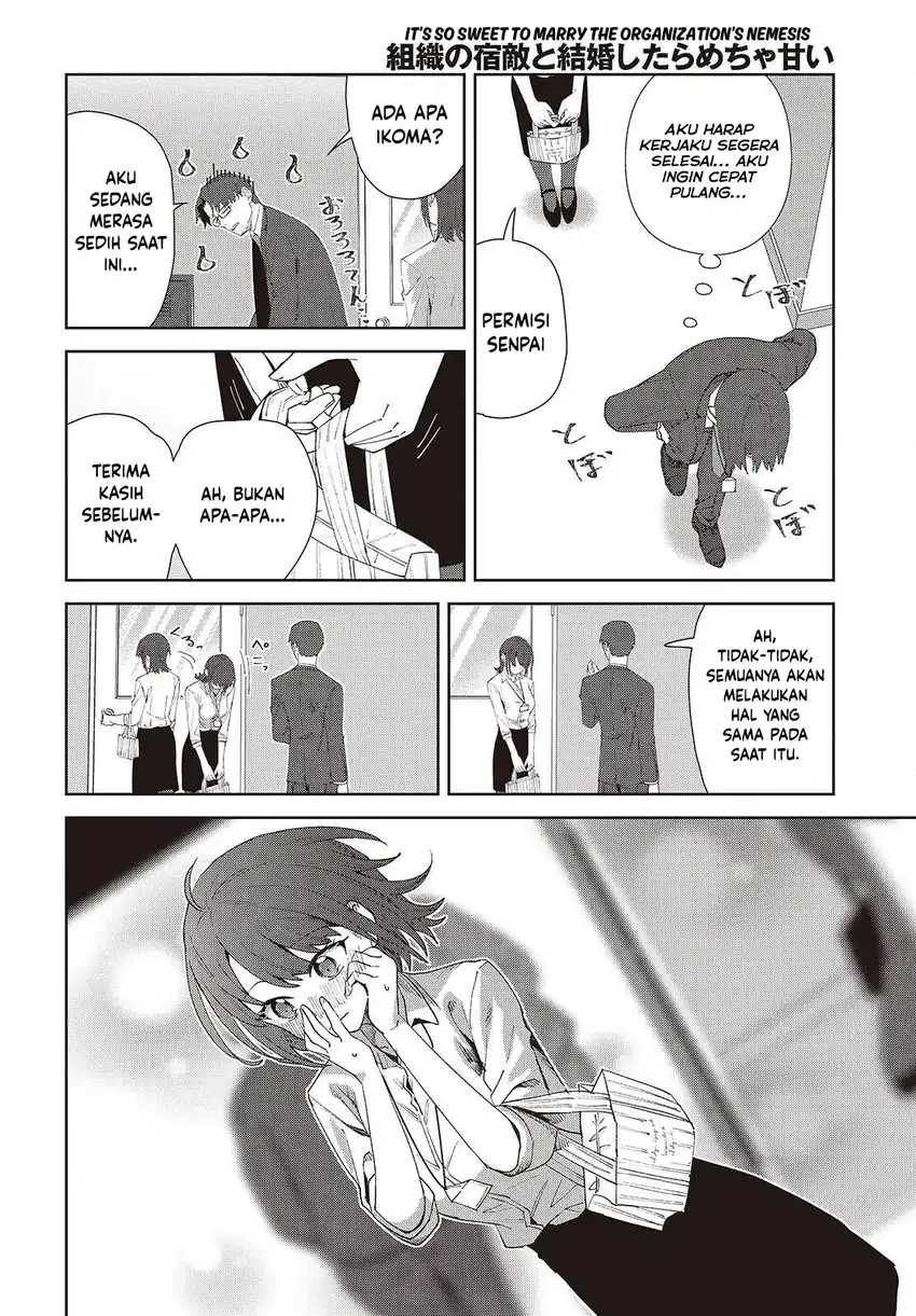 Soshiki no Shukuteki to Kekkon Shitara Mecha Amai chapter 8 halaman 34