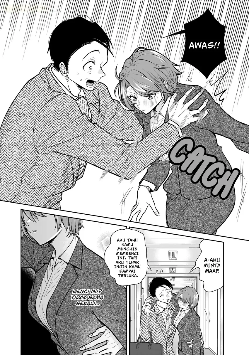 Misato-san wa Amasugi Joushi ni Chotto Kibishii chapter 2 halaman 17
