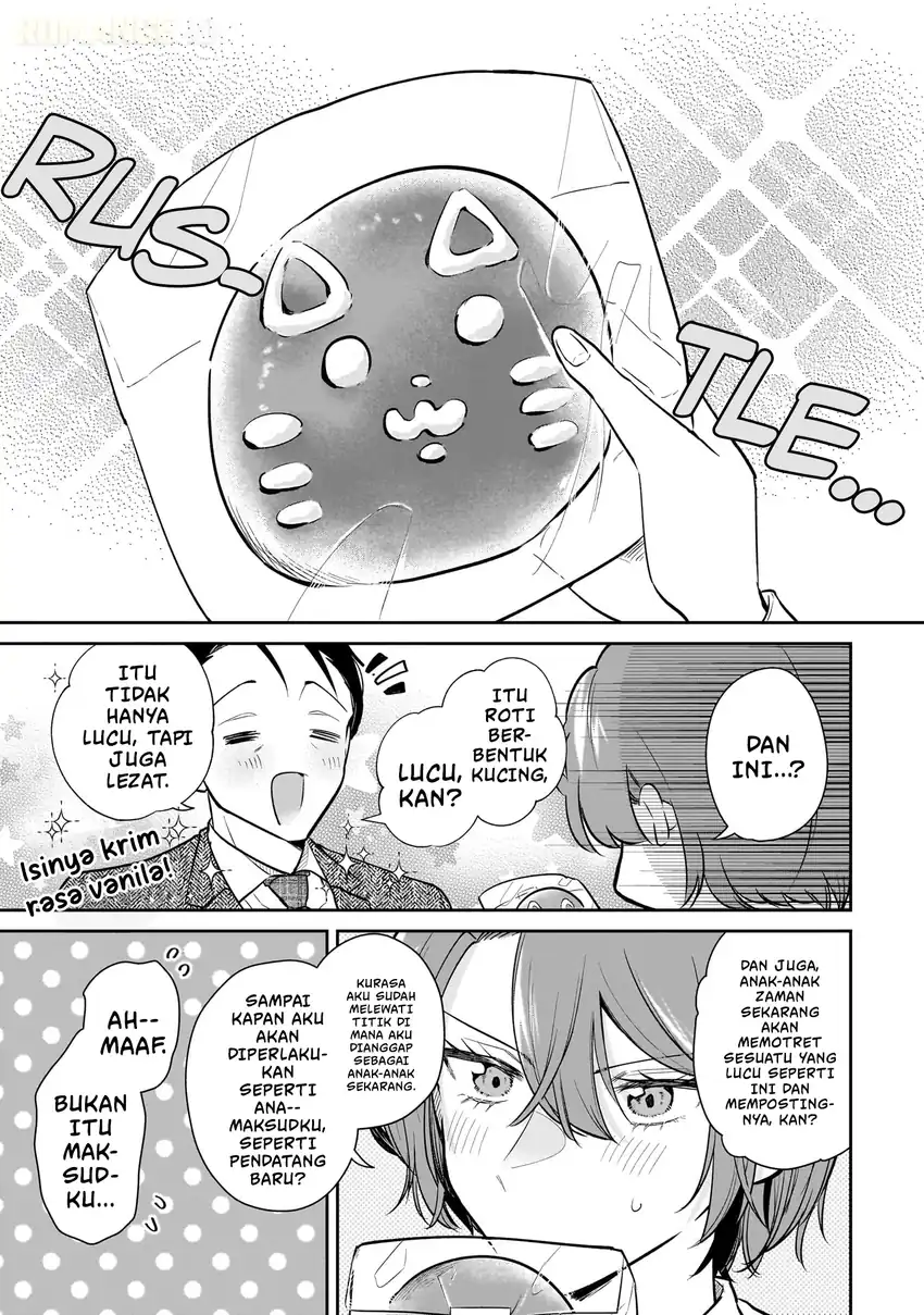 Misato-san wa Amasugi Joushi ni Chotto Kibishii chapter 3 halaman 10