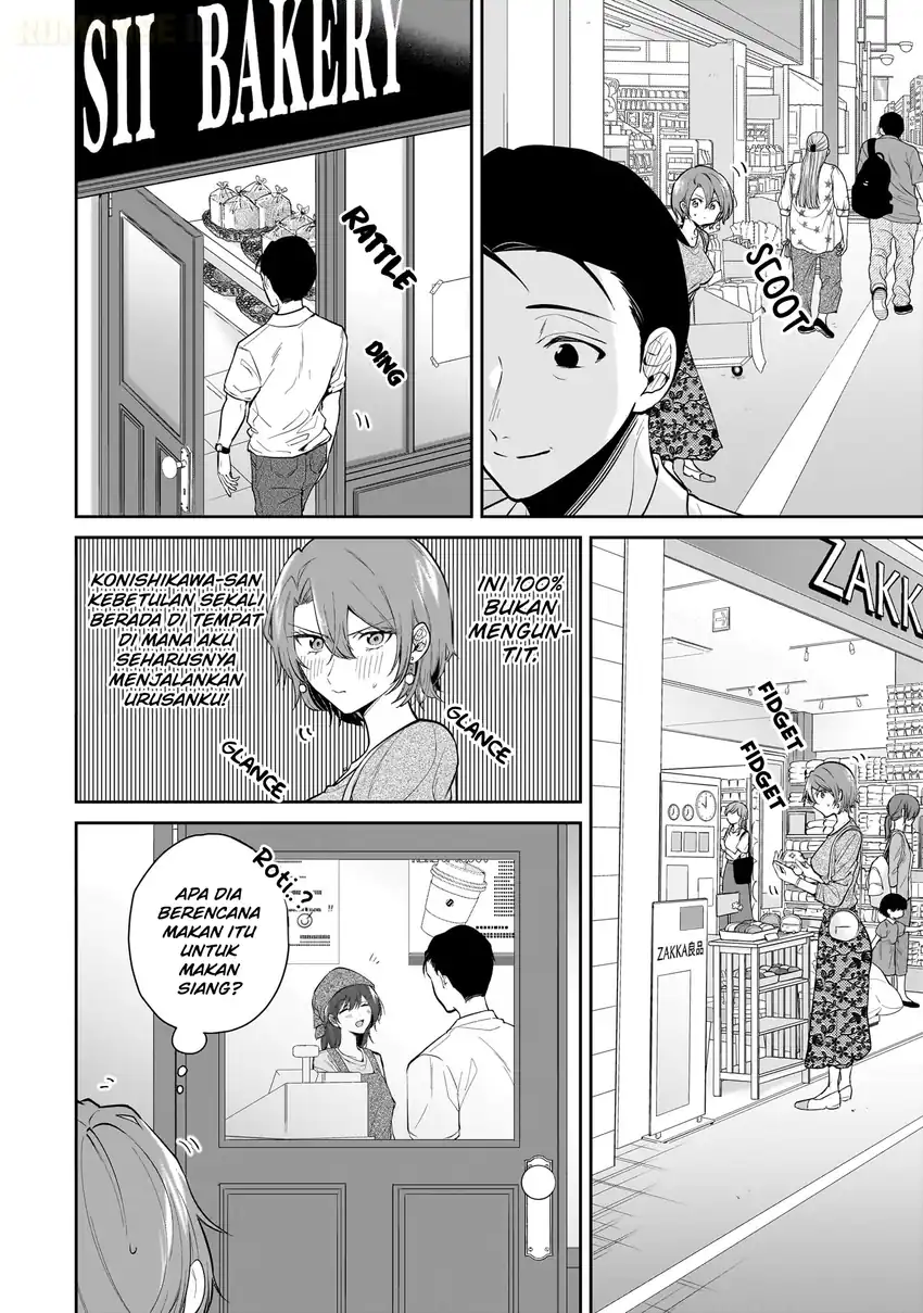 Misato-san wa Amasugi Joushi ni Chotto Kibishii chapter 4 halaman 5