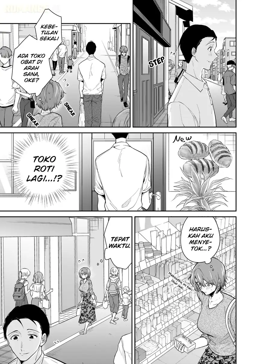 Misato-san wa Amasugi Joushi ni Chotto Kibishii chapter 4 halaman 6