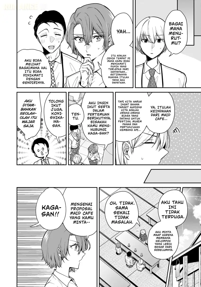 Misato-san wa Amasugi Joushi ni Chotto Kibishii chapter 5 halaman 8