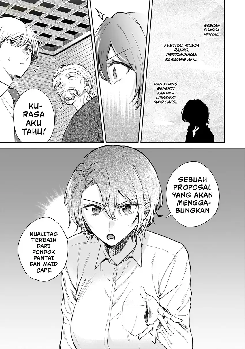 Misato-san wa Amasugi Joushi ni Chotto Kibishii chapter 5 halaman 13