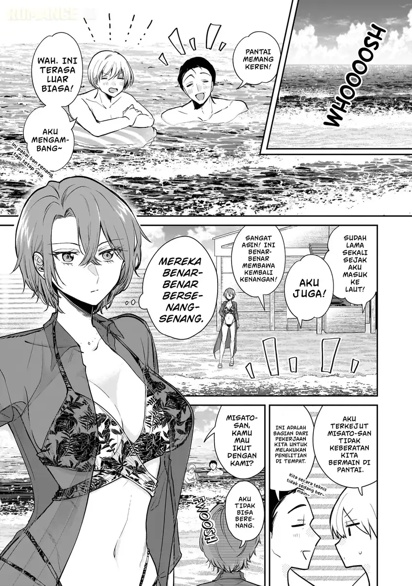 Misato-san wa Amasugi Joushi ni Chotto Kibishii chapter 5 halaman 15
