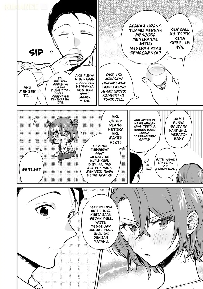 Misato-san wa Amasugi Joushi ni Chotto Kibishii chapter 7 halaman 11