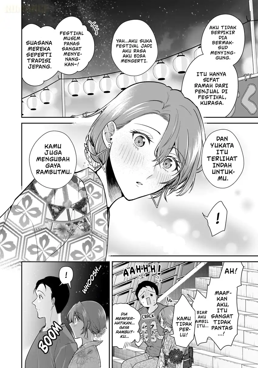 Misato-san wa Amasugi Joushi ni Chotto Kibishii chapter 8 halaman 19