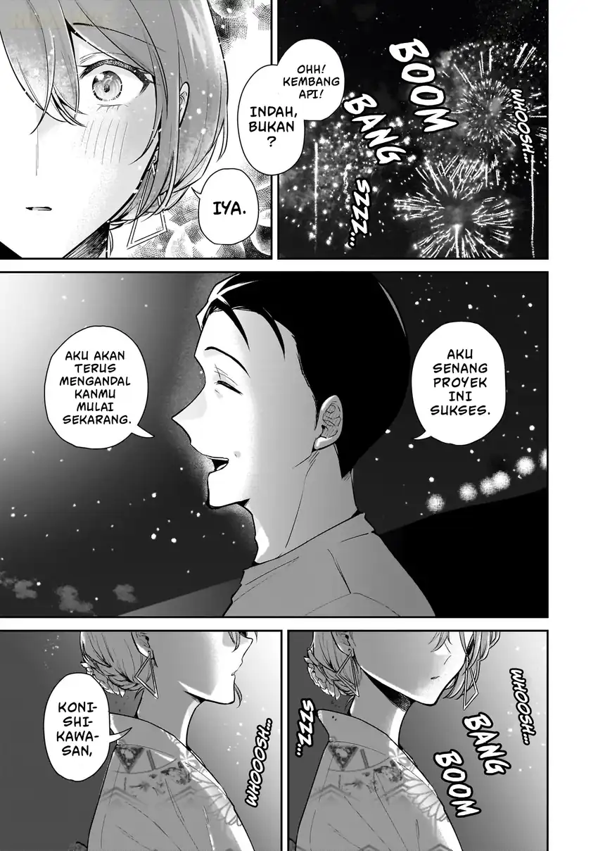 Misato-san wa Amasugi Joushi ni Chotto Kibishii chapter 8 halaman 20