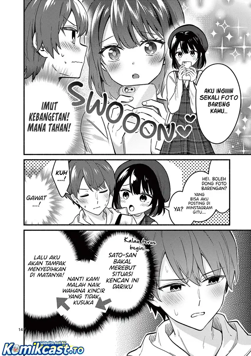 Shiotaiou no Sato-san ga Ore ni dake Amai chapter 75 halaman 15