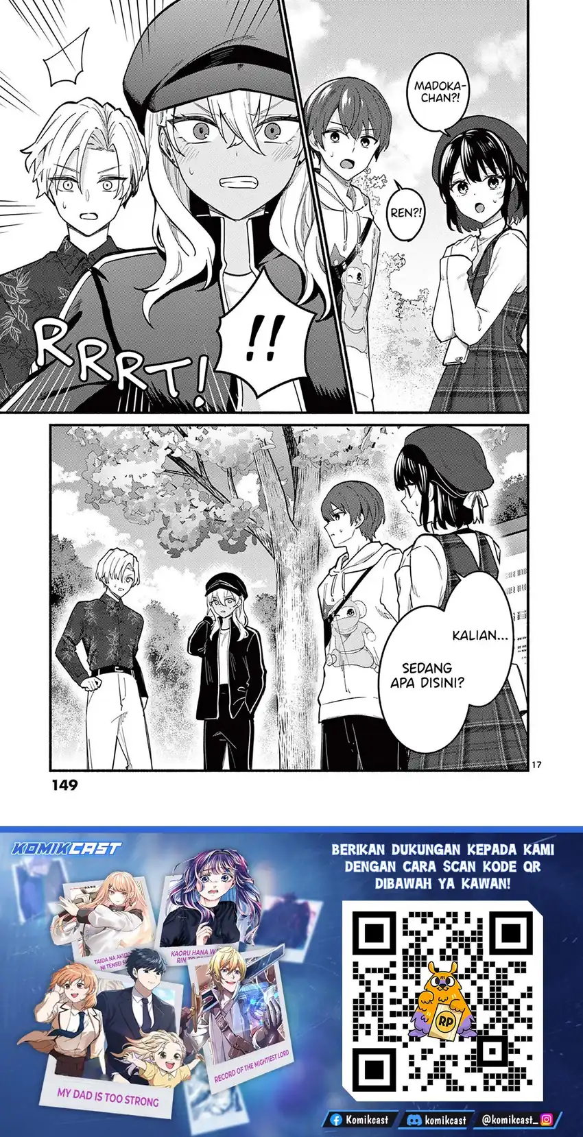 Shiotaiou no Sato-san ga Ore ni dake Amai chapter 75 halaman 18