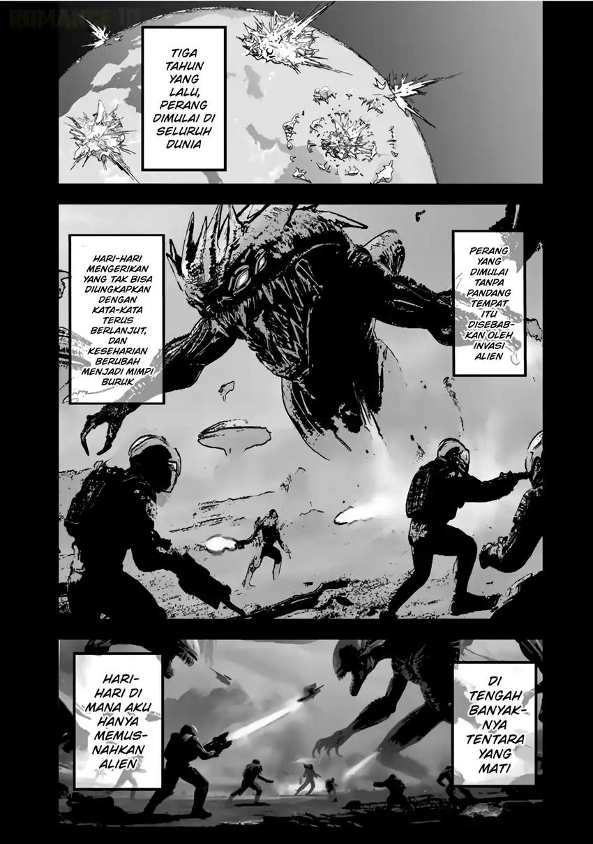 Senchi Kara Kaette kita Takashi-kun. Futsuu ni Koukou Seikatsu wo Okuritai chapter 1 halaman 4