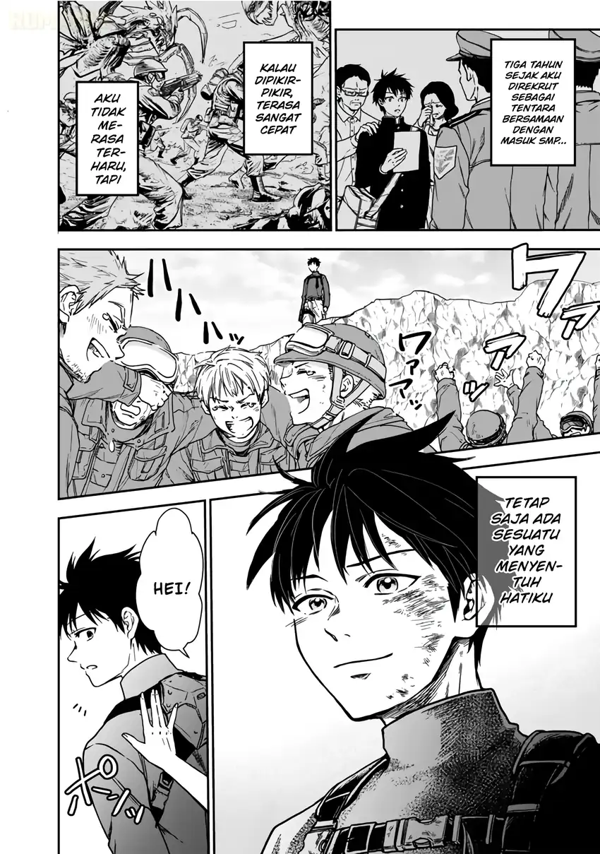 Senchi Kara Kaette kita Takashi-kun. Futsuu ni Koukou Seikatsu wo Okuritai chapter 1 halaman 6
