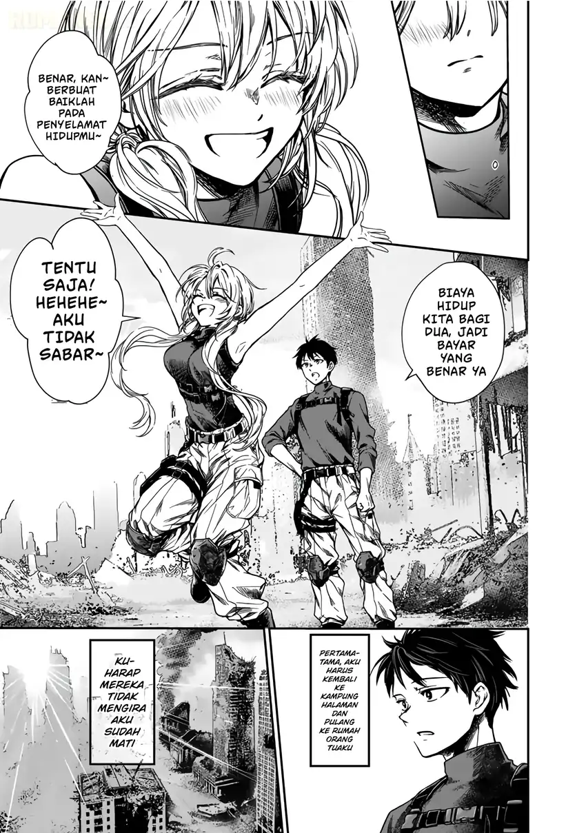 Senchi Kara Kaette kita Takashi-kun. Futsuu ni Koukou Seikatsu wo Okuritai chapter 1 halaman 9