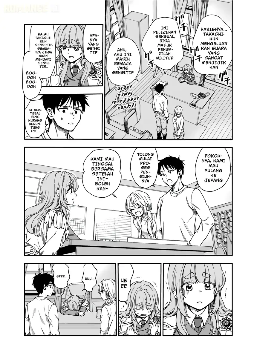Senchi Kara Kaette kita Takashi-kun. Futsuu ni Koukou Seikatsu wo Okuritai chapter 1 halaman 20