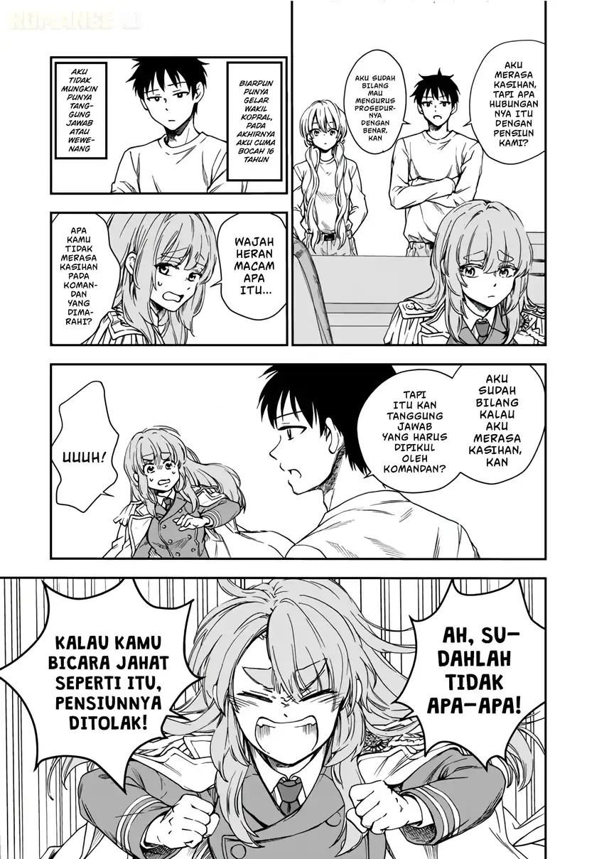 Senchi Kara Kaette kita Takashi-kun. Futsuu ni Koukou Seikatsu wo Okuritai chapter 1 halaman 23
