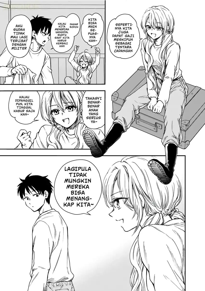 Senchi Kara Kaette kita Takashi-kun. Futsuu ni Koukou Seikatsu wo Okuritai chapter 1 halaman 27