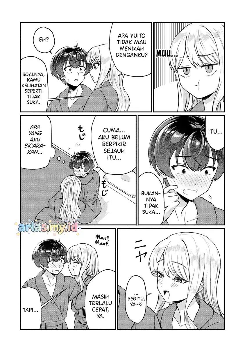 Douyara Ore wa Imadoki Gal na Toshiue Osananajimi kara Gekiomo Kanjou wo Mukerareteiru Rashii chapter 15 halaman 9