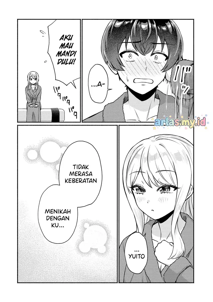 Douyara Ore wa Imadoki Gal na Toshiue Osananajimi kara Gekiomo Kanjou wo Mukerareteiru Rashii chapter 15 halaman 11