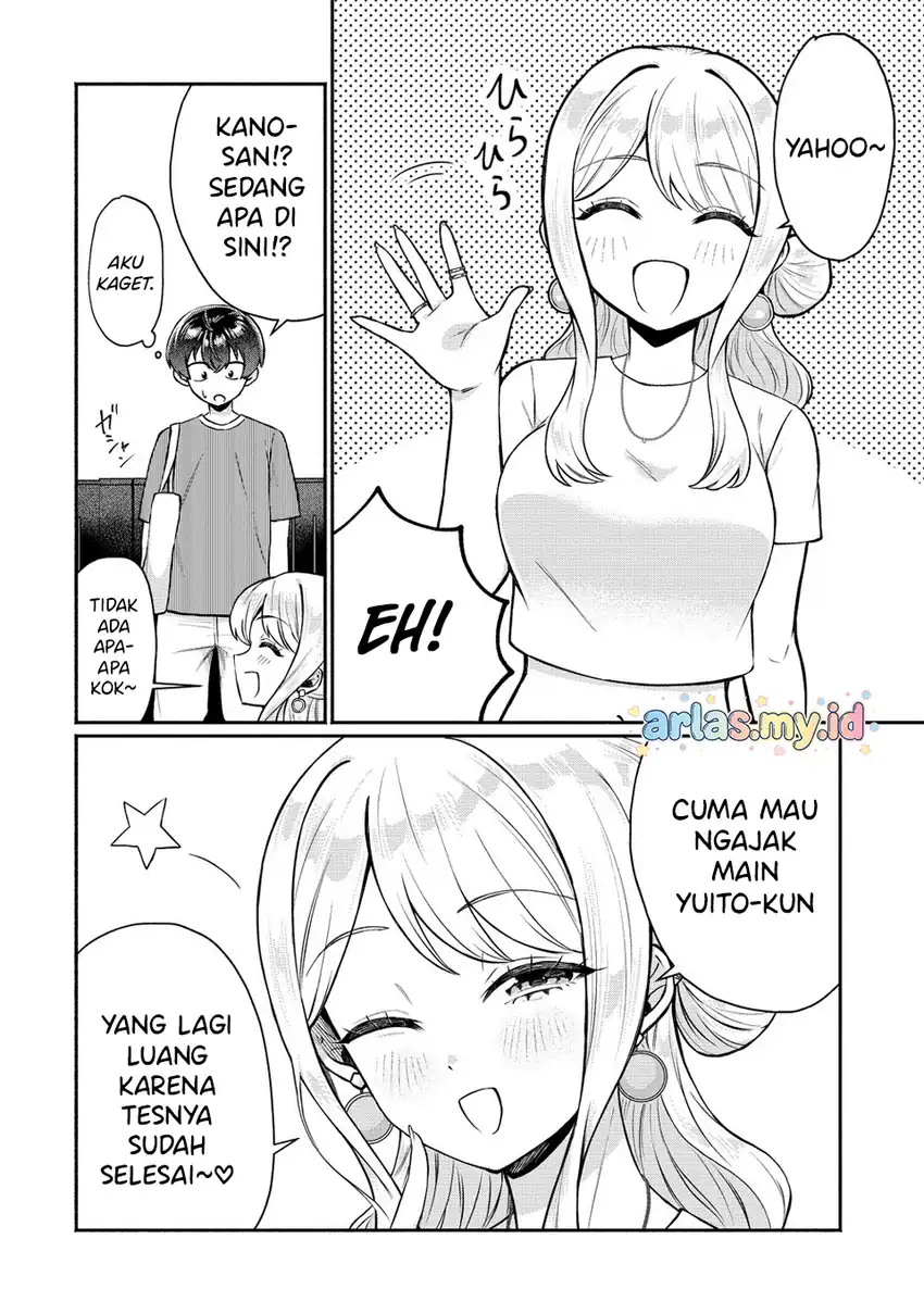 Douyara Ore wa Imadoki Gal na Toshiue Osananajimi kara Gekiomo Kanjou wo Mukerareteiru Rashii chapter 15 halaman 17