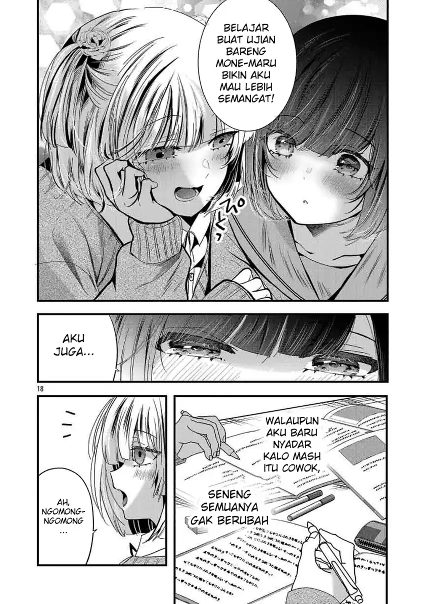 Kimi ni Koisuru Sanshimai chapter 28 halaman 18