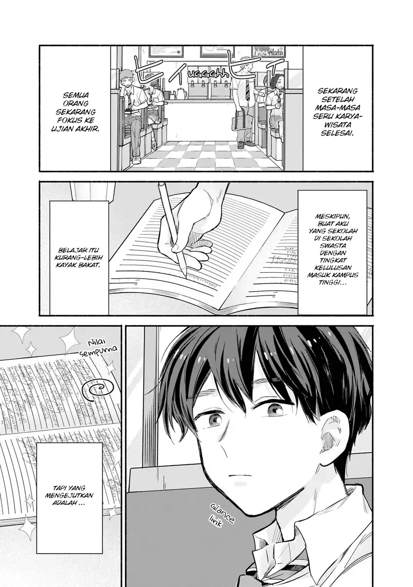 Nee, Mou Isso Tsukiacchau? Osananajimi no Bishoujo ni Tanomarete, Camo Kareshi Hajimemashita chapter 23 halaman 4