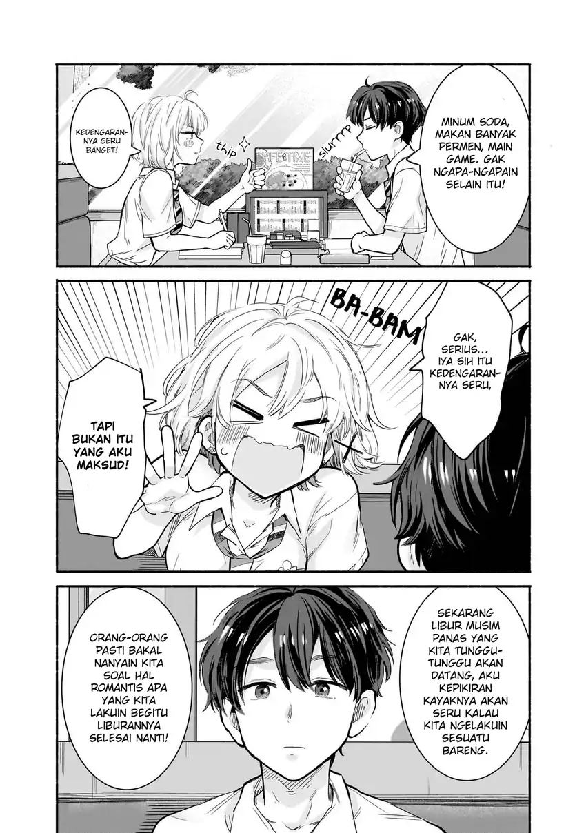 Nee, Mou Isso Tsukiacchau? Osananajimi no Bishoujo ni Tanomarete, Camo Kareshi Hajimemashita chapter 23 halaman 9