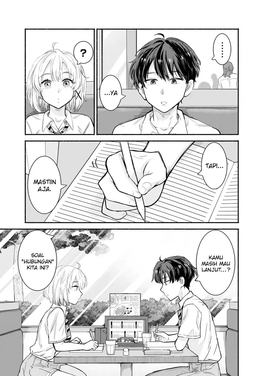Nee, Mou Isso Tsukiacchau? Osananajimi no Bishoujo ni Tanomarete, Camo Kareshi Hajimemashita chapter 23 halaman 10