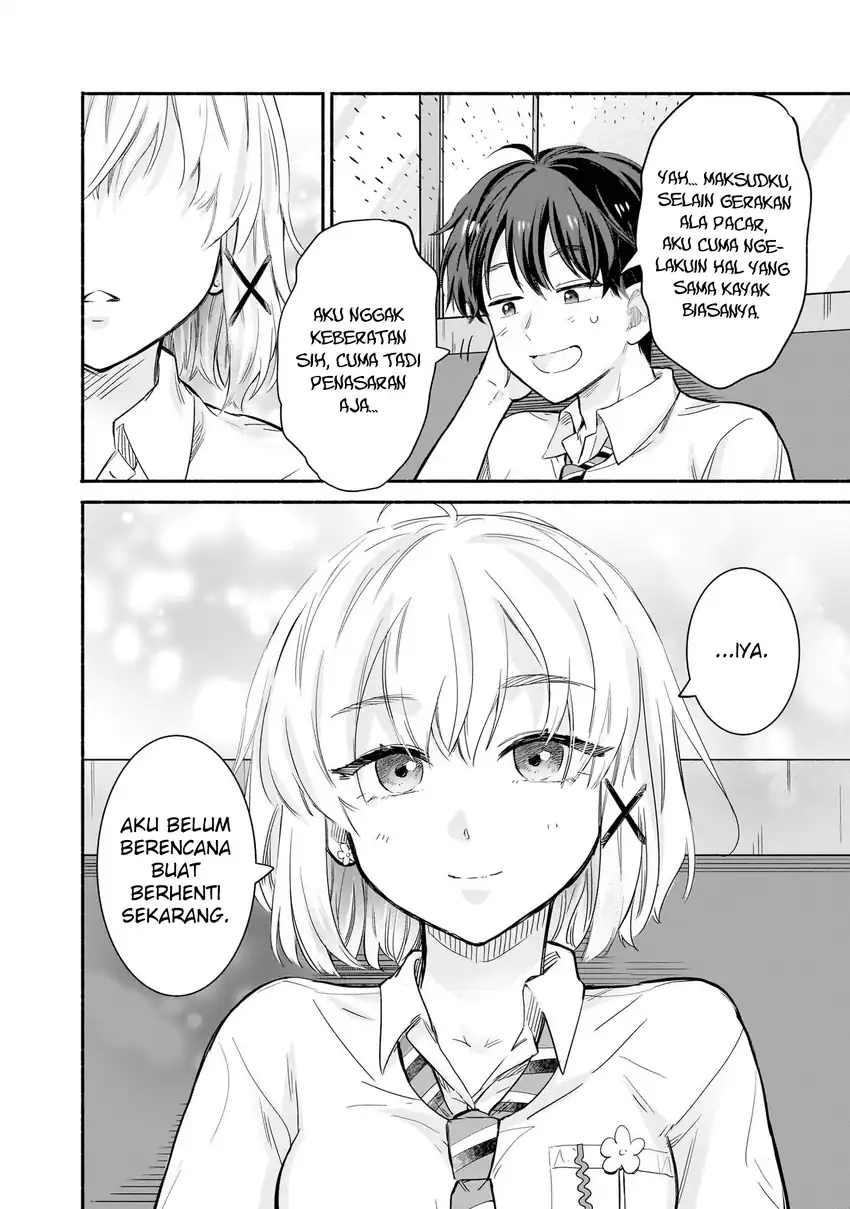 Nee, Mou Isso Tsukiacchau? Osananajimi no Bishoujo ni Tanomarete, Camo Kareshi Hajimemashita chapter 23 halaman 11