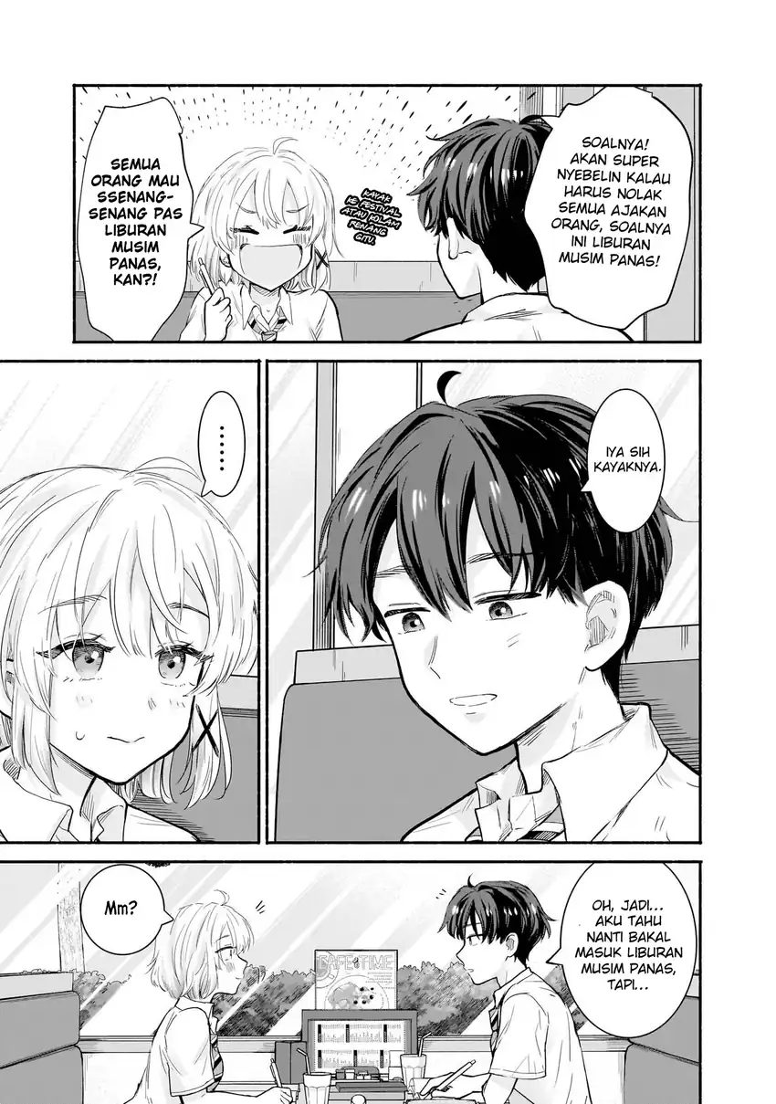 Nee, Mou Isso Tsukiacchau? Osananajimi no Bishoujo ni Tanomarete, Camo Kareshi Hajimemashita chapter 23 halaman 12