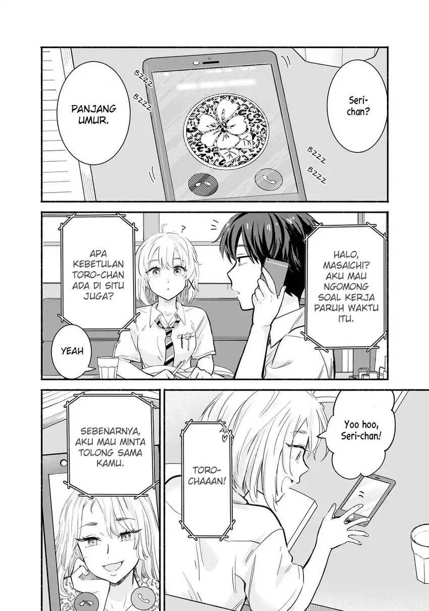 Nee, Mou Isso Tsukiacchau? Osananajimi no Bishoujo ni Tanomarete, Camo Kareshi Hajimemashita chapter 23 halaman 15