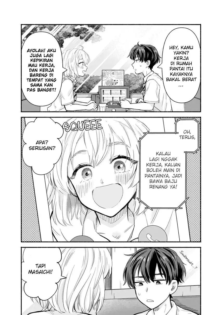 Nee, Mou Isso Tsukiacchau? Osananajimi no Bishoujo ni Tanomarete, Camo Kareshi Hajimemashita chapter 23 halaman 18