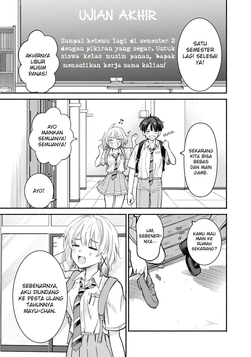 Nee, Mou Isso Tsukiacchau? Osananajimi no Bishoujo ni Tanomarete, Camo Kareshi Hajimemashita chapter 24 halaman 4