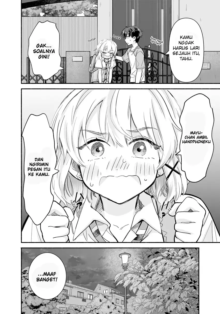 Nee, Mou Isso Tsukiacchau? Osananajimi no Bishoujo ni Tanomarete, Camo Kareshi Hajimemashita chapter 24 halaman 11