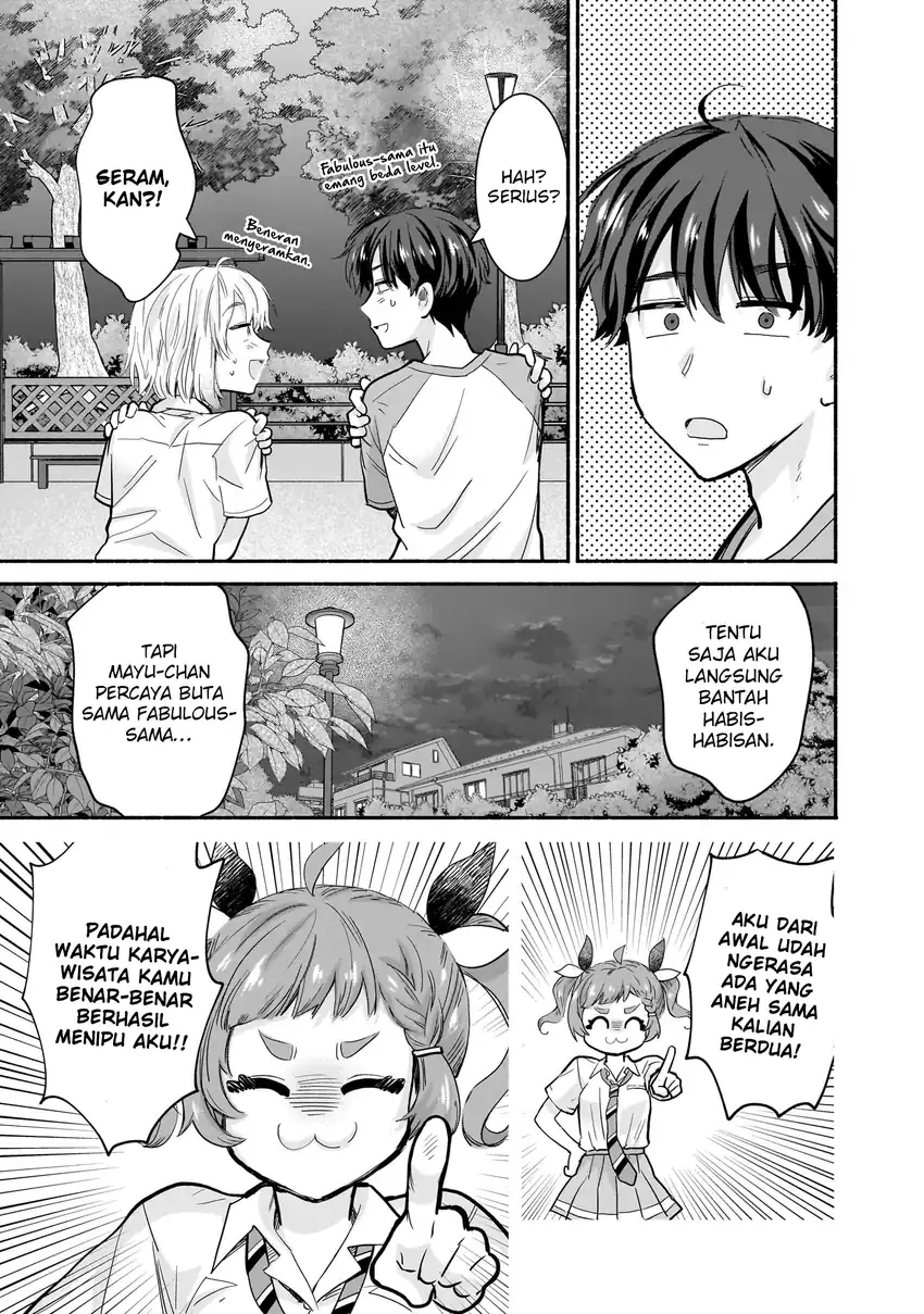 Nee, Mou Isso Tsukiacchau? Osananajimi no Bishoujo ni Tanomarete, Camo Kareshi Hajimemashita chapter 24 halaman 14