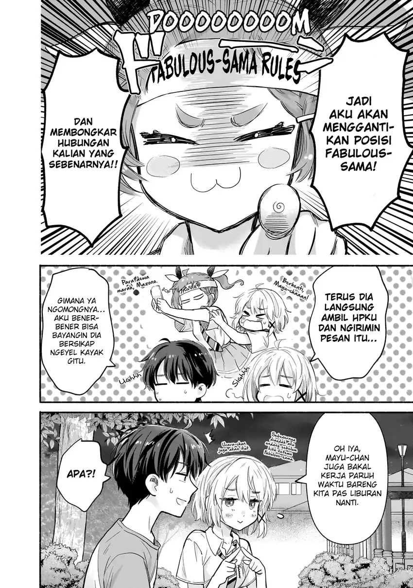 Nee, Mou Isso Tsukiacchau? Osananajimi no Bishoujo ni Tanomarete, Camo Kareshi Hajimemashita chapter 24 halaman 15