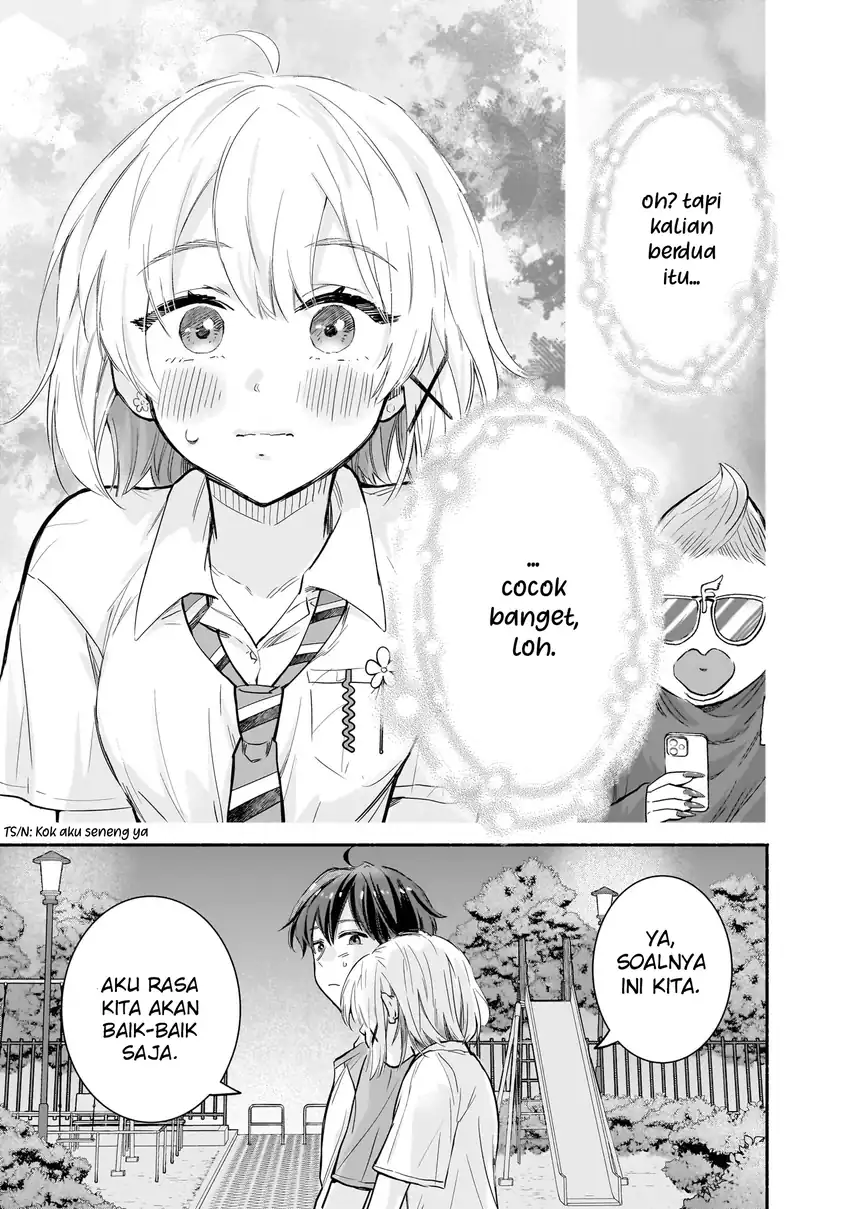 Nee, Mou Isso Tsukiacchau? Osananajimi no Bishoujo ni Tanomarete, Camo Kareshi Hajimemashita chapter 24 halaman 20