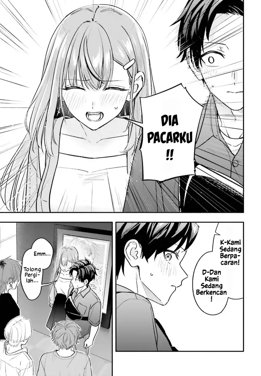 Kajidaikou no Arbeit wo Hajimetara Gakuen Ichi no Bishoujo no Kazoku ni Kiniirarechaimashita chapter 13.2 halaman 8