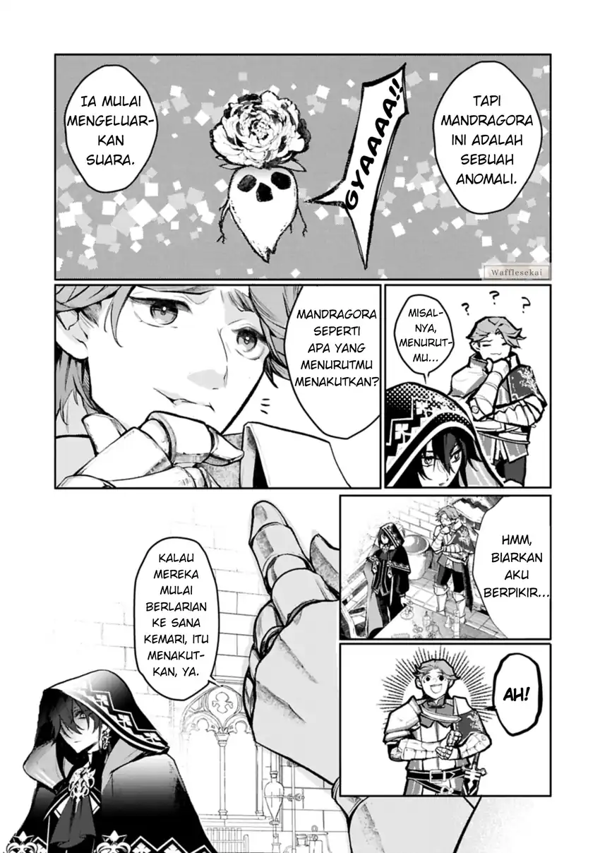 Mandragora tte Baretara Toubatsu desu ka?: Hana no Majo no Hohoemi wa Kanchigai no Tane o Maku chapter 1 halaman 24