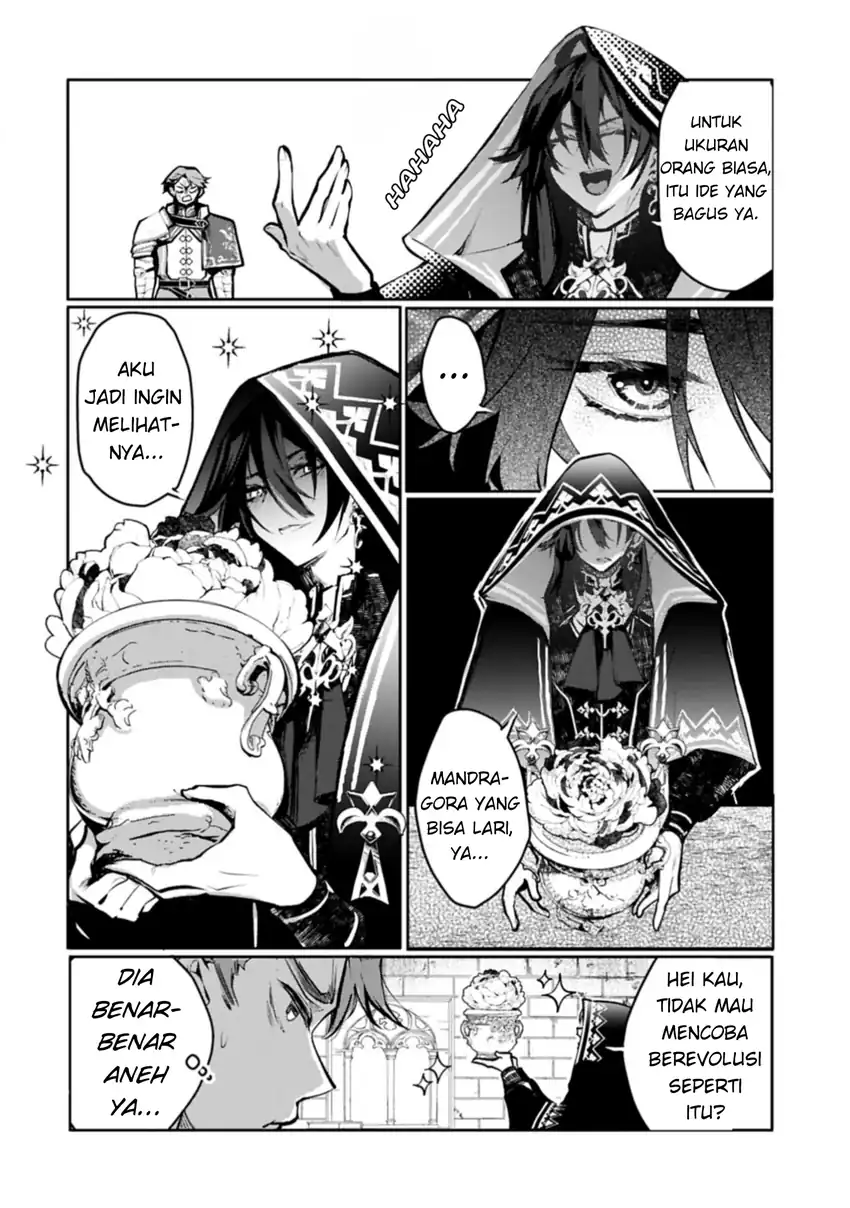 Mandragora tte Baretara Toubatsu desu ka?: Hana no Majo no Hohoemi wa Kanchigai no Tane o Maku chapter 1 halaman 25
