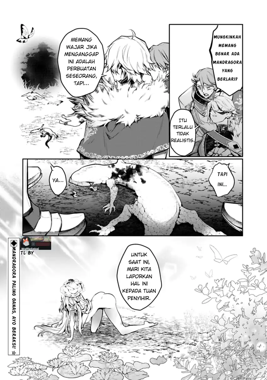 Mandragora tte Baretara Toubatsu desu ka?: Hana no Majo no Hohoemi wa Kanchigai no Tane o Maku chapter 1 halaman 44