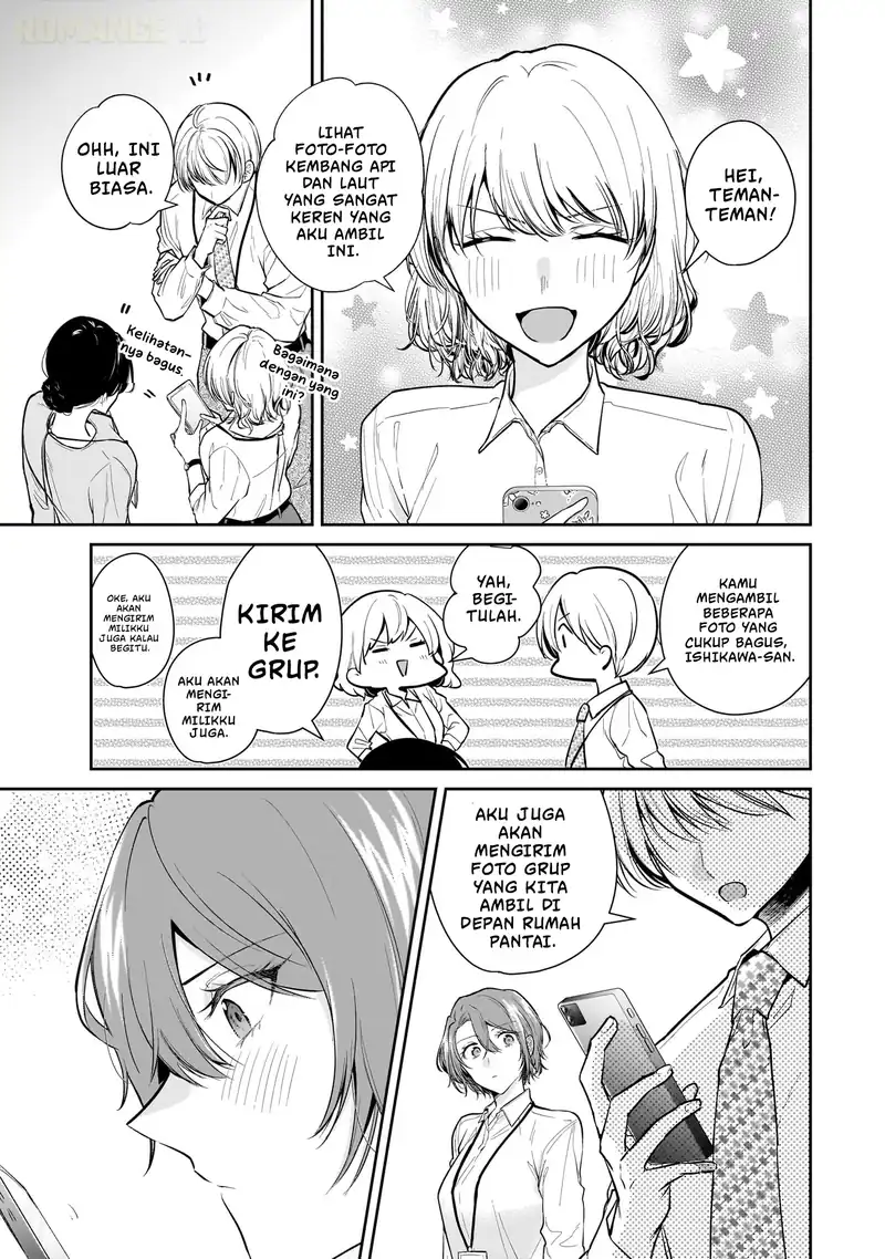 Misato-san wa Amasugi Joushi ni Chotto Kibishii chapter 9 halaman 14
