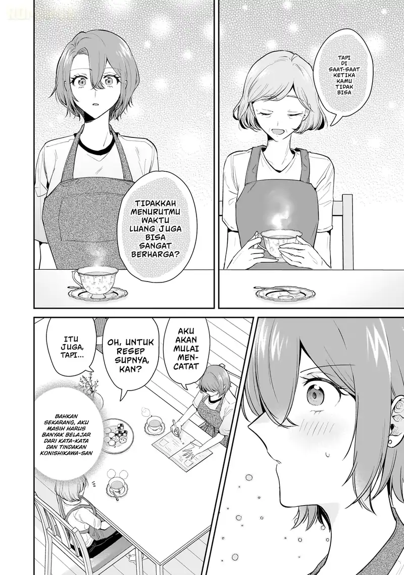 Misato-san wa Amasugi Joushi ni Chotto Kibishii chapter 11 halaman 11