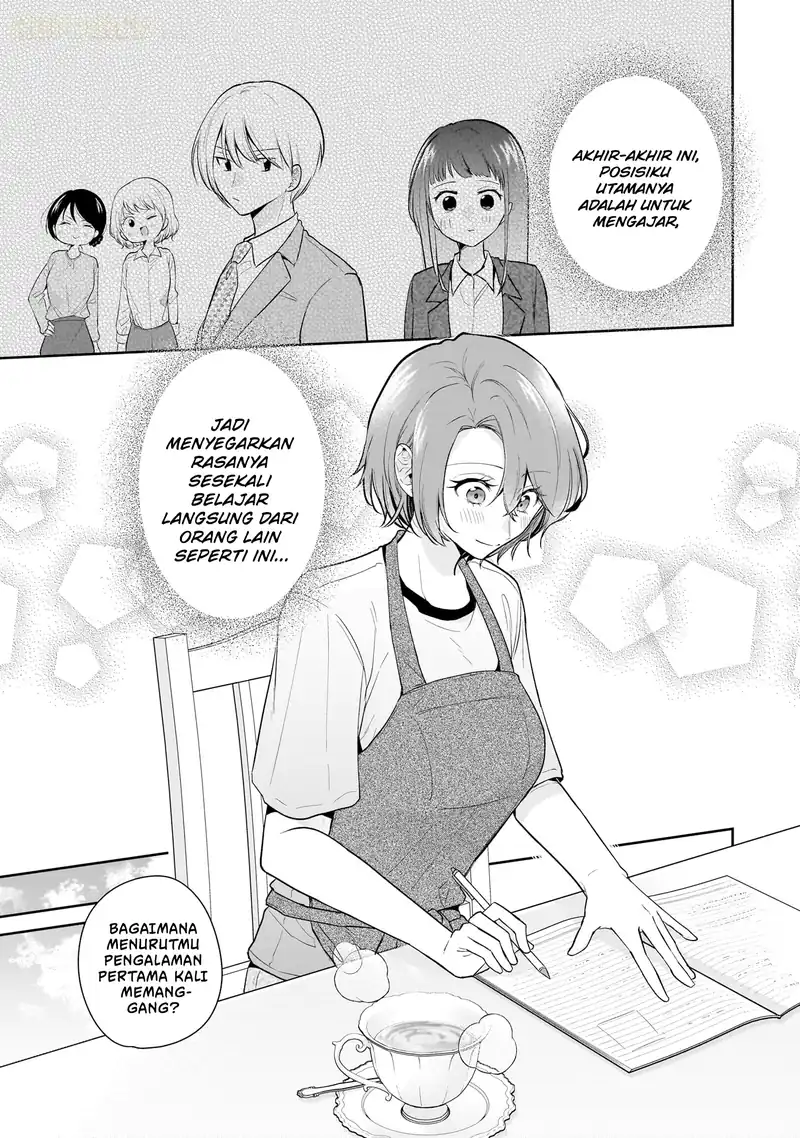 Misato-san wa Amasugi Joushi ni Chotto Kibishii chapter 11 halaman 12