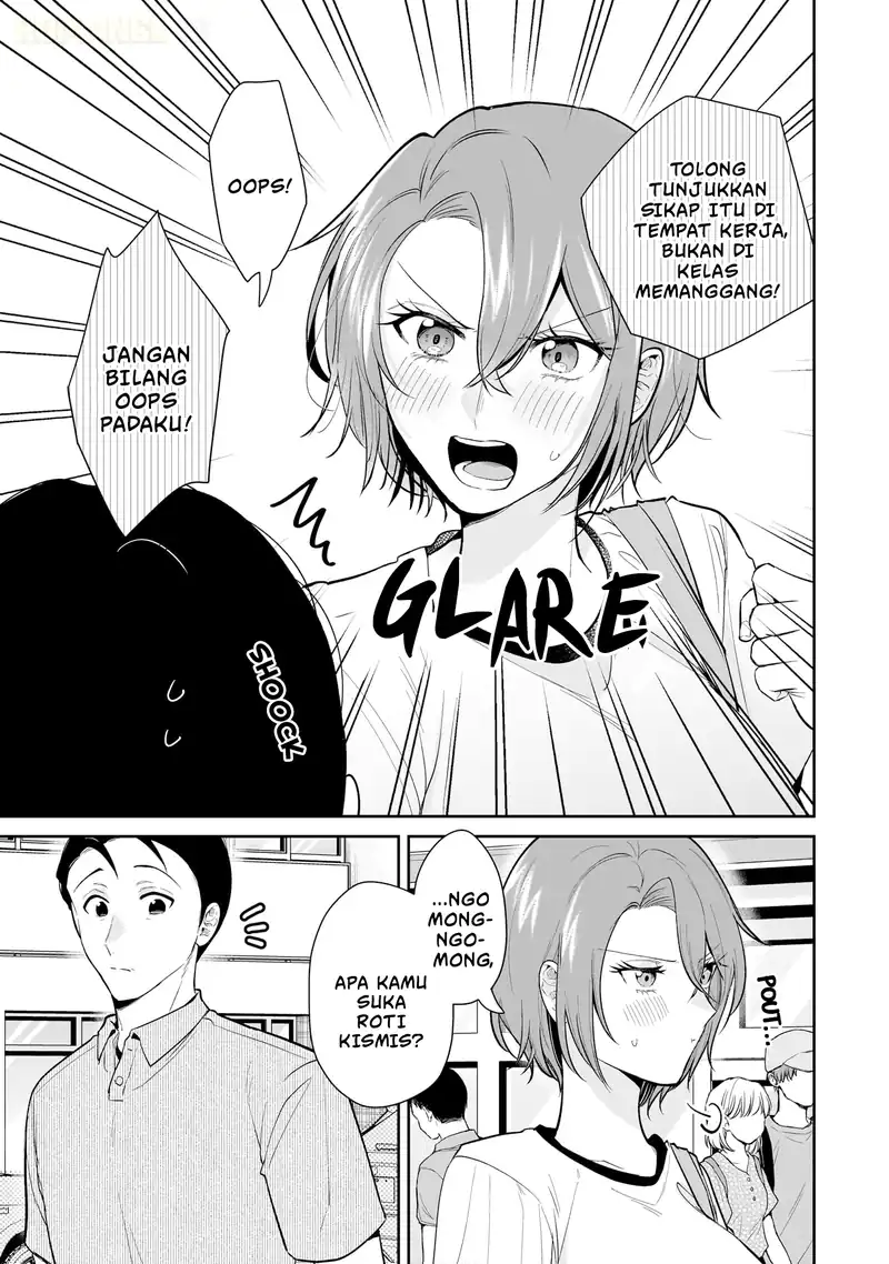 Misato-san wa Amasugi Joushi ni Chotto Kibishii chapter 11 halaman 16
