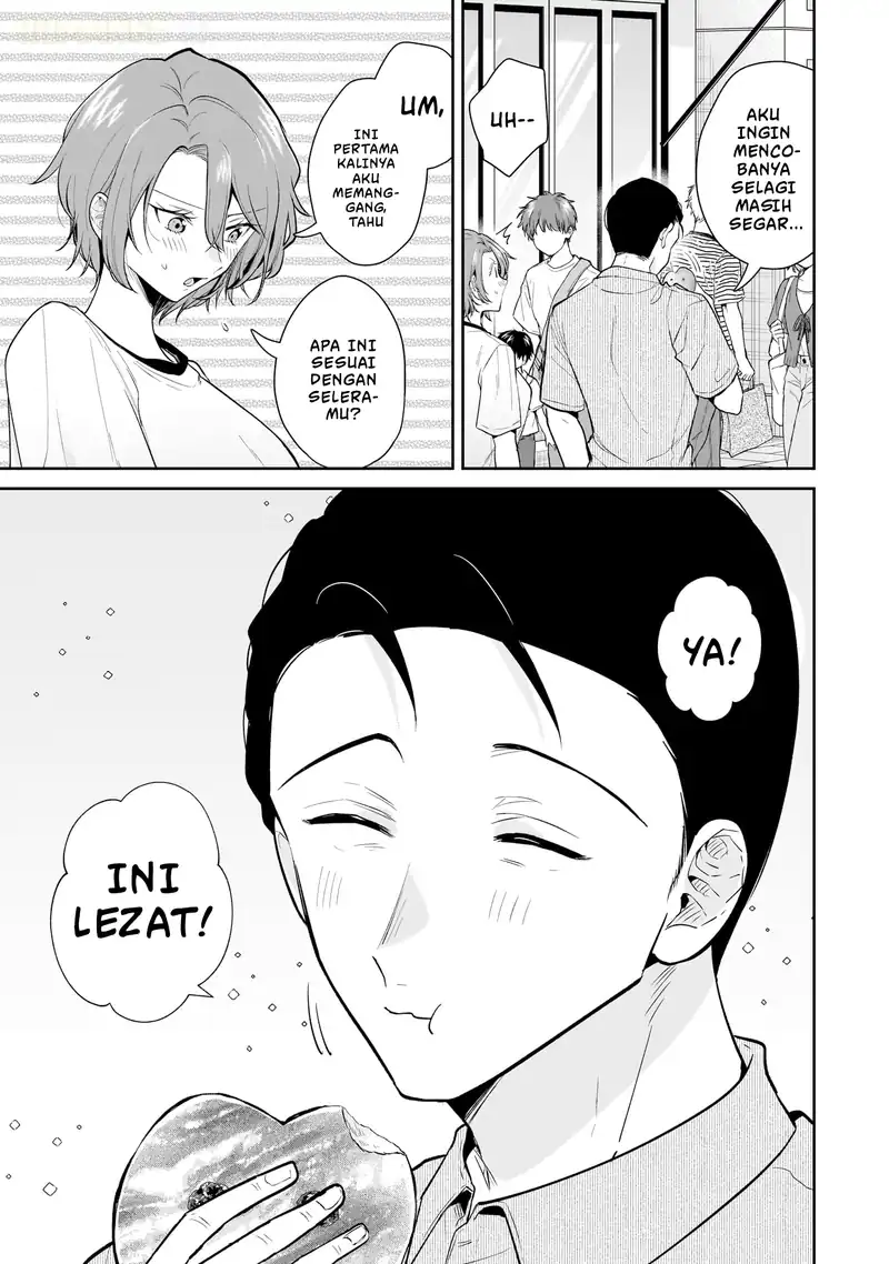 Misato-san wa Amasugi Joushi ni Chotto Kibishii chapter 11 halaman 18