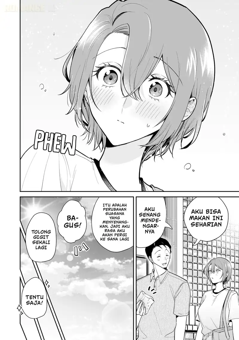 Misato-san wa Amasugi Joushi ni Chotto Kibishii chapter 11 halaman 19