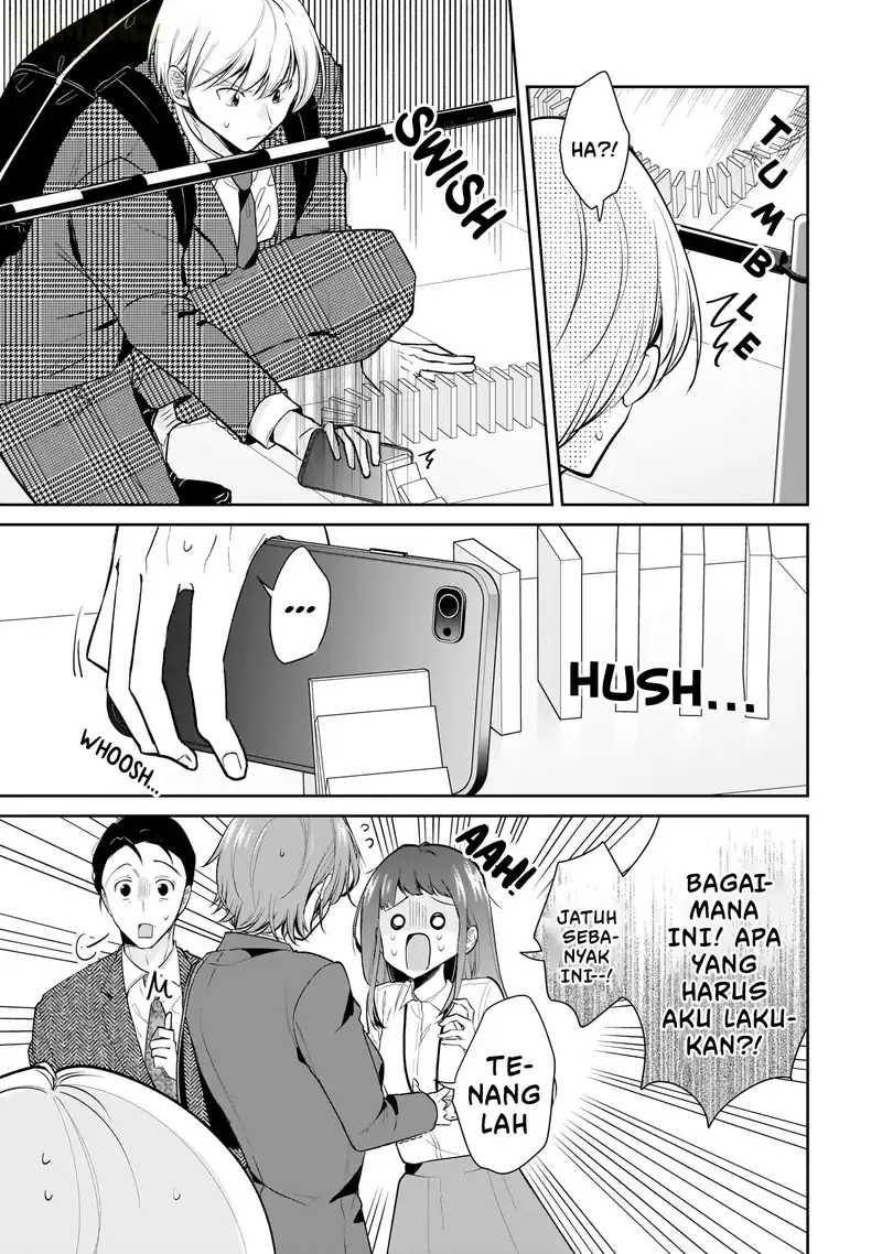 Misato-san wa Amasugi Joushi ni Chotto Kibishii chapter 12 halaman 10